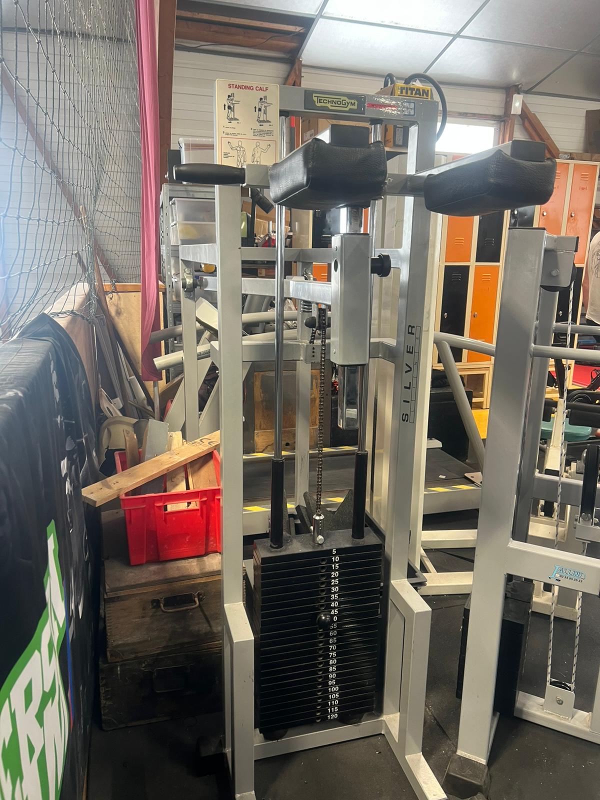 Machine mollet debout